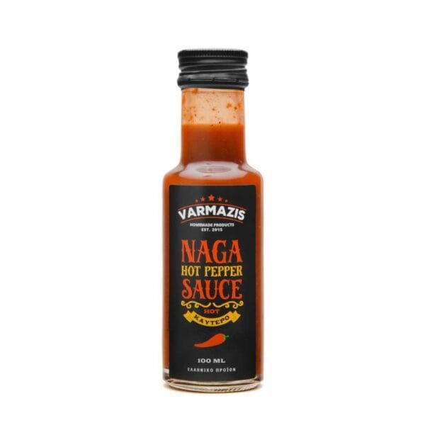 Varmazis Naga Hot Pepper Sauce (Σάλτσα Καυτερής Πιπεριάς) 250ml