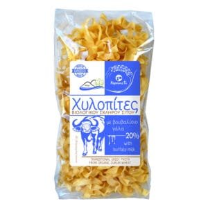 Χυλοπίτες από βιολογικό αλεύρι με 20% Βουβαλίσιο Γάλα GR 400γρ.