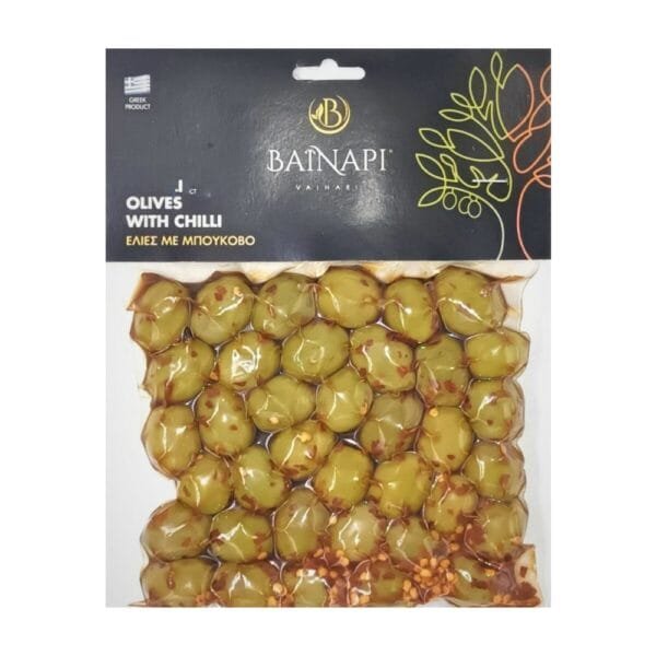 Ελιές Πράσινες με Μπούκοβο σε Vacum 250gr