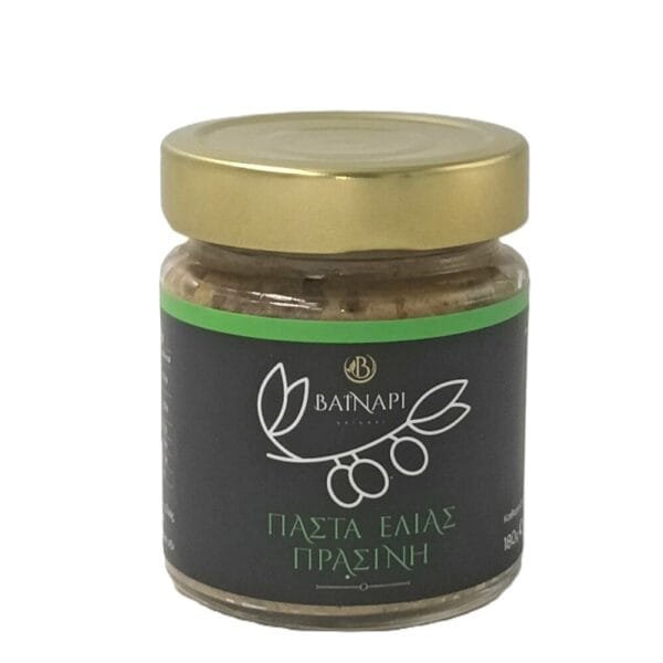 Πάστα Πράσινης Ελιάς σε Βάζο 180gr