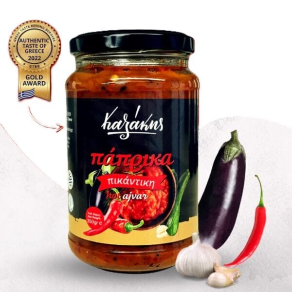 Σπιτική πάπρικα πικάντικη σε βάζο 350gr