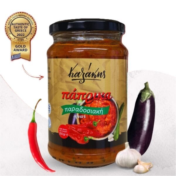Σπιτική πάπρικα σε βάζο 350gr (Παραδοσιακό προϊόν)